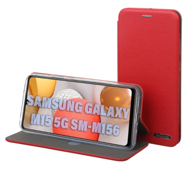 Чохол для смартфону BeCover Exclusive for Samsung Galaxy M15 5G SM-M156 Burgundy Red (711050) - Фото 1