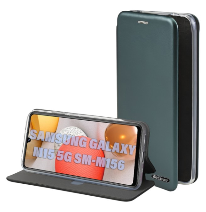 Чехол для смартфона BeCover Exclusive for Samsung Galaxy M15 5G SM-M156 Dark Green (711051) - Фото 1