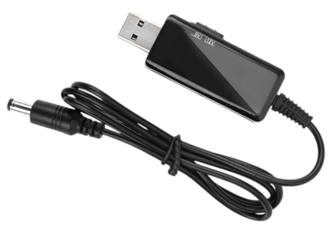Кабель USB - DC Armorstandart SB boost converter DC 5V to 9V 12V + 3.5x1.35mm (ARM65519) - Фото 1