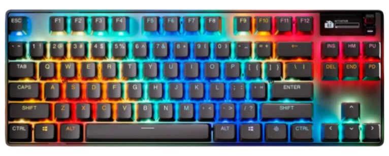 Клавиатура беспроводная игровая SteelSeries Apex Pro TKL WL Gen 3 UA HyperMagnetic (64871) - Фото 1