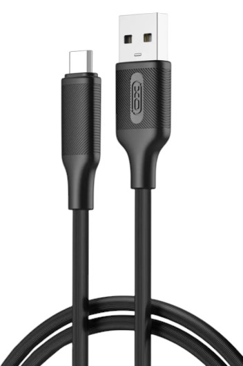 Кабель синхронизации данных XO USB-A - USB Type-C (NB-Q166-AС.black) - Фото 1