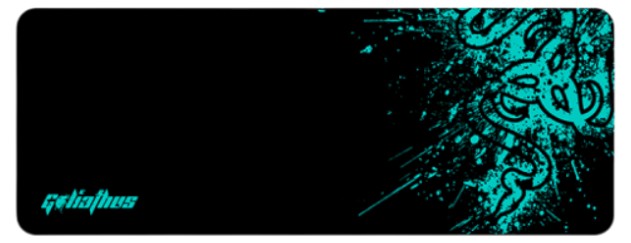 Килимок для миші ігровий Voltronic RAZER GALIAFHUS Black/Turquoise (RZ1552373) - Фото 1