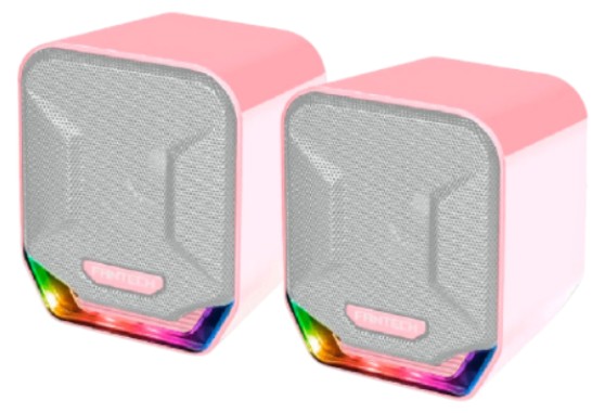 Компьютерная акустика компактная 2.0 Fantech GS-202/34640 Pink - Фото 1