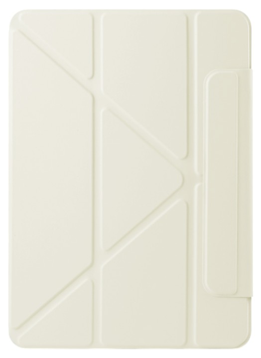 Чехол для планшета BeCover Ultra Slim Origami Magnetic с креплением Apple iPad Air (4/5) 2020/2022 10.9" Beige (712953) - Фото 1