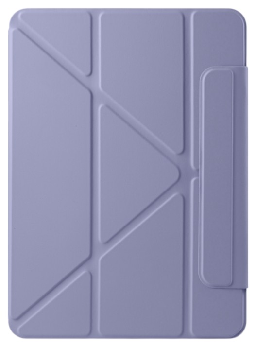 Чехол для планшета BeCover Ultra Slim Origami Magnetic с креплением Apple iPad Pro 11" M4 2024 Deep Purple (712963) - Фото 1