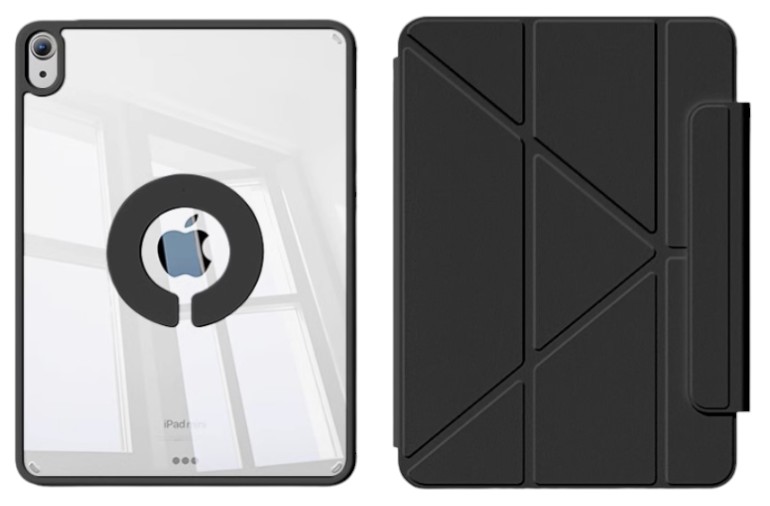 Чехол для планшета BeCover Ultra Slim Origami Flex с креплением Apple iPad Mini 6 2021 Black (712967) - Фото 1
