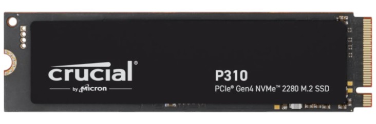 SSD-накопитель внутренний Crucial Micron P310 2TB PCIe 4.0 x4 NVMe M.2 (CT2000P310SSD8) - Фото 1