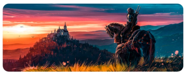 Килимок для миші  ігровий Voltronic Witcher 10 (WT10) - Фото 1