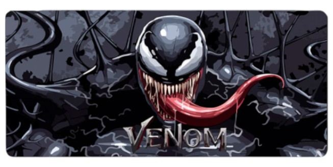 Килимок для миші  ігровий Voltronic Venom Black (MA201) - Фото 1