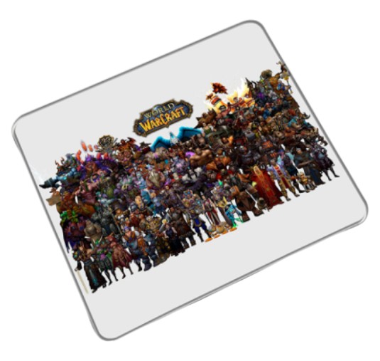 Килимок для миші  ігровий Voltronic Warcraft 98 (YT-WOW98) - Фото 1