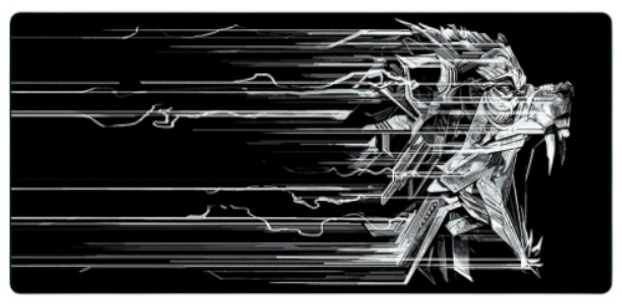 Коврик для мыши игровой Voltronic Ghost Wolf (GW300-700) - Фото 1