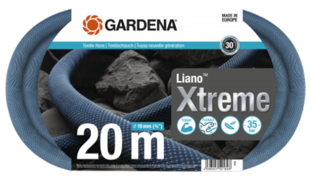 Шланг поливочный Gardena Liano Xtreme 19 мм (3/4'') 20 м (18480-20.000.00) - Фото 1