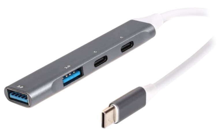 Хаб USB Maxxter 3.0 Type-С (HU3C-4P-03) - Фото 1