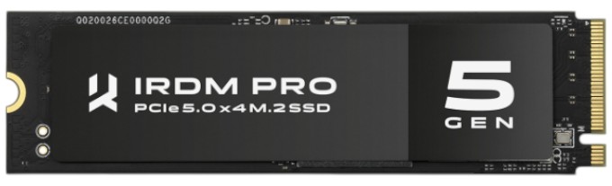SSD-накопитель внутренний Goodram 4TB IRDM Pro Gen5 M.2 2280 PCIe 5.0 x4 3D TLC (IRP-SSDPR-P54S-4K0-80) - Фото 1