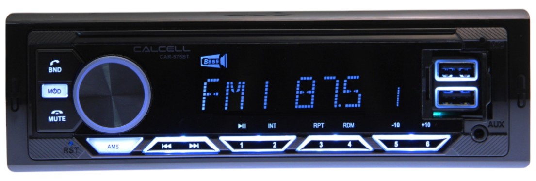 Авторесивер 1DIN CalCell CAR-575BT - Фото 1