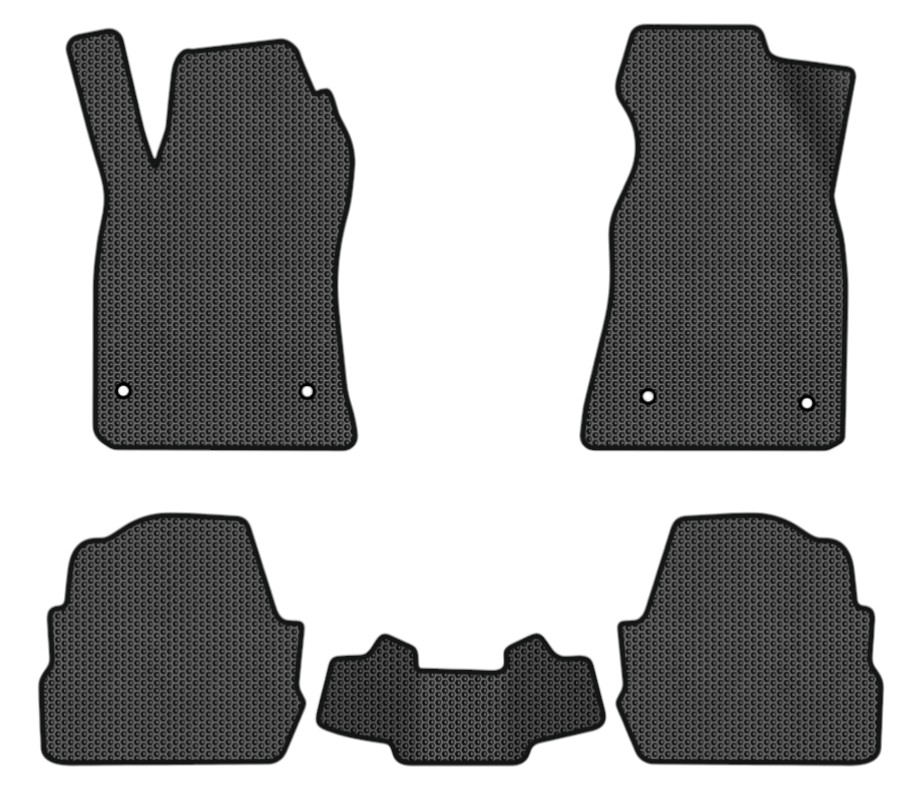 EVA коврики в салон авто EVAtech для A6 (C5) 4WD Restyling Audi 2001-2004 2 поколение Combi EU (AU31486CLB5AV4SBB) - Фото 1