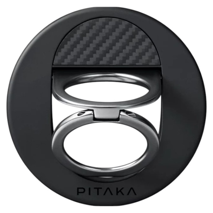 Держатель-кольцо Pitaka MagEZ Grip 3 Twill 600D Black/Grey (MGB2402) - Фото 1