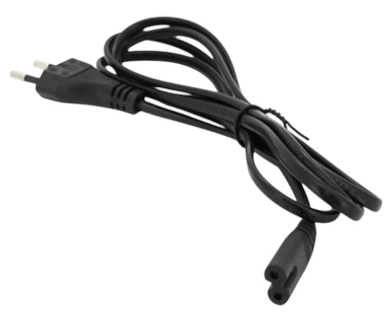 Кабель питания Voltronic 1.8 m 0.75 mm (PC-184/2 CEE7/16-C7 CU) - Фото 1