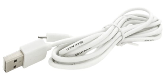 Кабель синхронизации данных iKaku KSC-332 YOUCHUANG for iPhone 2 м White (KSC-332-L) - Фото 1