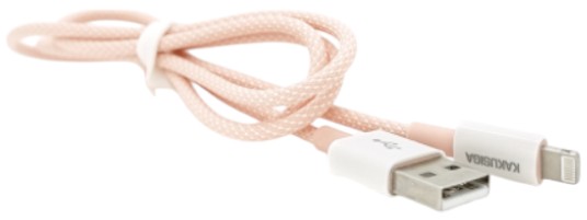 Кабель синхронизации данных iKaku KSC-723 GAOFEI for iPhone 1 м Pink (KSC-723-P-L) - Фото 1