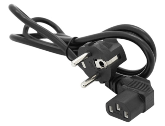 Кабель питания Voltronic PC-186A CEE7/7-C13-CCA12 - Фото 1