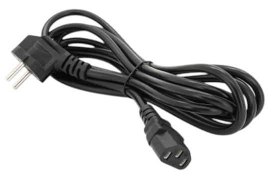 Кабель питания Voltronic PC-186 CEE7/7-C13-CCA30 - Фото 1