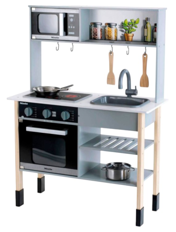 Сюжетно-ролевая игра. Кухня Klein Miele - игрушечная кухня, дерево (МДФ), средняя (7199) - Фото 1