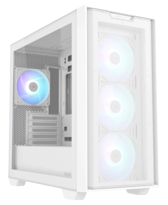 Корпус Asus A21 PLUS TG ARGB WHITE (90DC00H3-B19010) - Фото 1