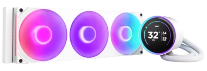 Водяная система охлаждения NZXT Kraken Elite RGB (RL-KR36E-W2) - Фото 1