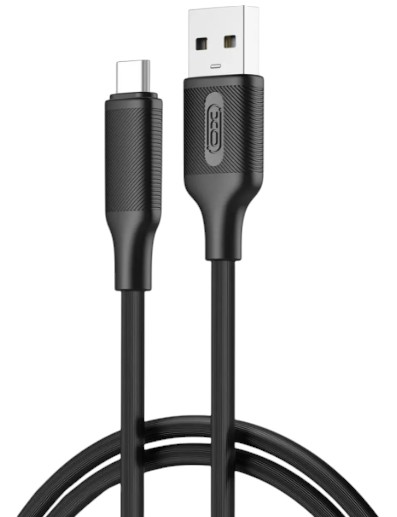 Купити Кабель синхронізації даних XO USB-A - USB-Type-C (NB265-AC.black) - Фото 1 Кабель синхронізації даних XO USB-A - USB-Type-C (NB265-AC.black) - Фото 1