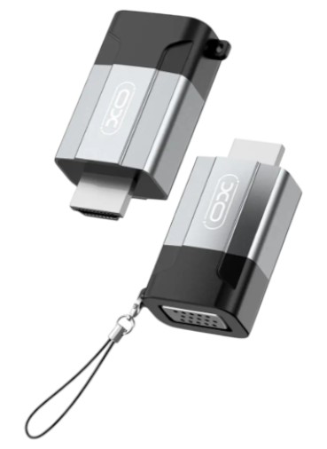 Переходник XO HDMI-VGA (GB014-HDMIVGA.tranish) - Фото 1