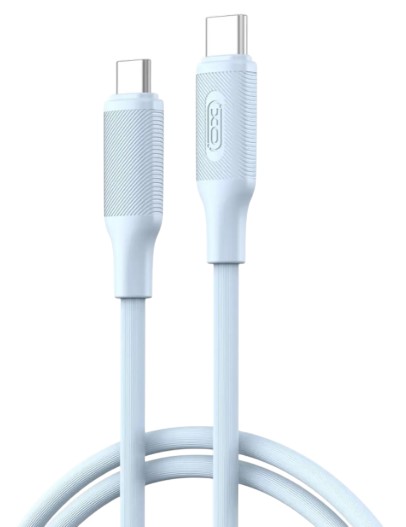 Кабель синхронізації даних XO Type-C (NB-Q265B-CC.blue) - Фото 1