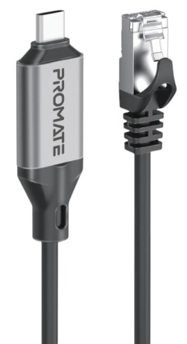 Переходник USB Type-C - RJ-45 Promate clink-rj45 - Фото 1