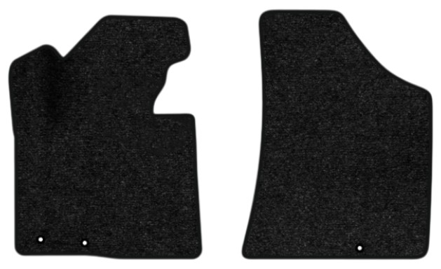 Килимки ворсові в салон авто EVAtech Standard Hyundai Santa FE (CM) Restyling (Floor Gas Pedal) 5 seats 2010-2012 2 покоління SUV USA чорний кант HY13946AE2KD3VEB - Фото 1