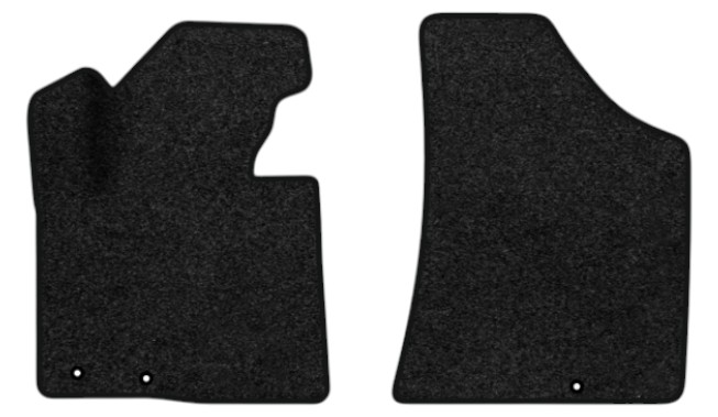 Коврики ворсовые в салон авто EVAtech Premium Hyundai Santa FE (CM) Restyling (Floor Gas Pedal) 5 seats 2010-2012 2 поколение SUV USA черный кант HY13946AE2KD3VPB - Фото 1