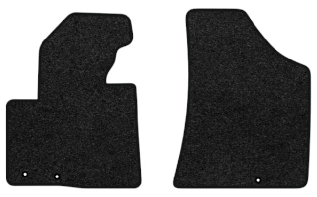 Коврики ворсовые в салон авто EVAtech Premium Hyundai Santa FE (CM) Restyling (Floor Gas Pedal) 5 seats 2010-2012 2 поколение SUV USA черный кант HY13946AG2KD3VPB - Фото 1