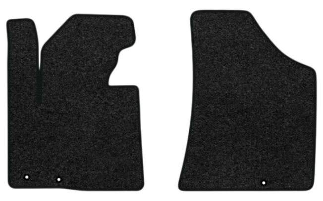 Коврики ворсовые в салон авто EVAtech Premium Hyundai Santa FE (CM) Restyling (Floor Gas Pedal) 5 seats 2010-2012 2 поколение SUV USA черный кант HY13946AV2KD3VPB - Фото 1
