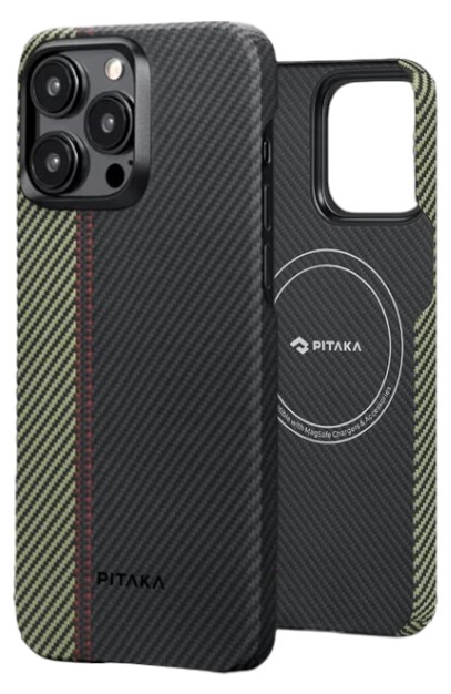 Чехол для смартфона Pitaka MagEZ Case 4 Fusion Weaving Overture for iPhone 15 Pro (FO1501P) - Фото 1