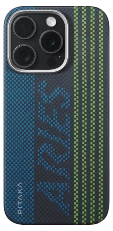 Чехол для смартфона Pitaka Tactile Woven Aries Credit Сard for iPhone 16 Pro (KI1601CR) - Фото 1