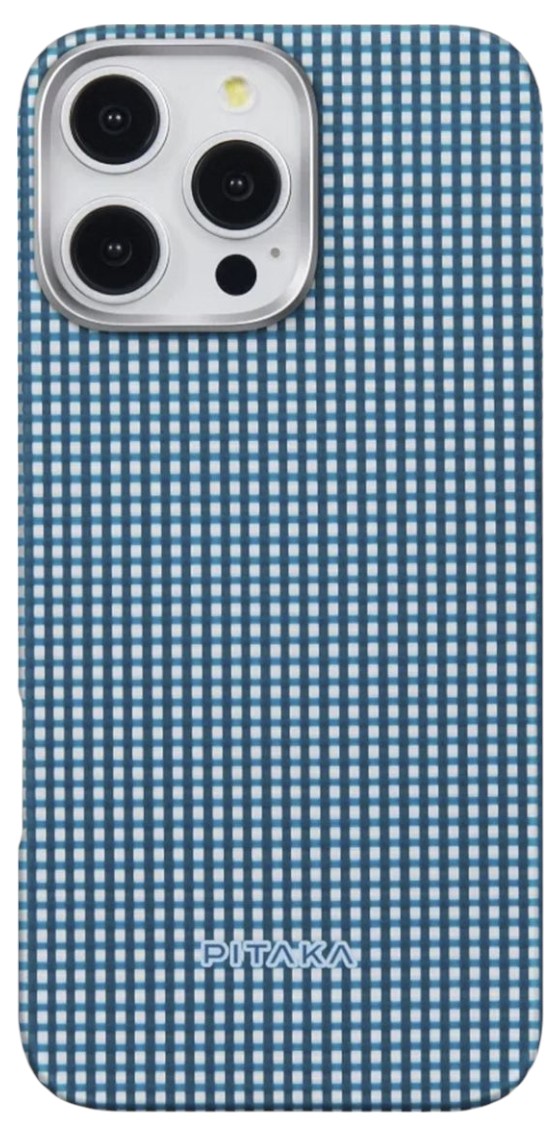Чехол для смартфона Pitaka Ultra-Slim Classic Ocean Blue for iPhone 16 Pro (KI1601POCE) - Фото 1
