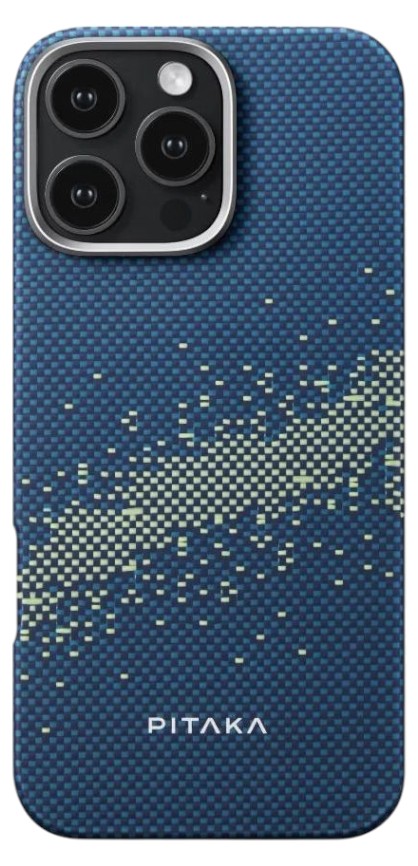 Чехол для смартфона Pitaka Tactile Woven StarPeak Milky Way Galaxy for iPhone 16 Pro Max (KI1602PMYG) - Фото 1