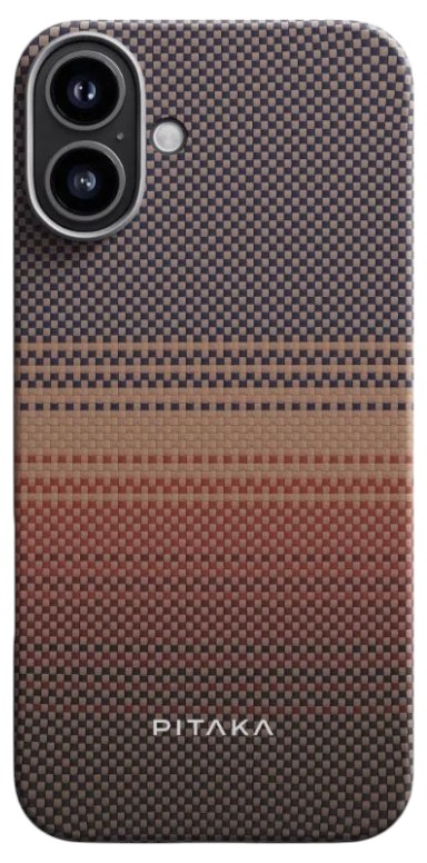 Чехол для смартфона Pitaka Tactile Woven Sunset for iPhone 16 (KI1601U) - Фото 1