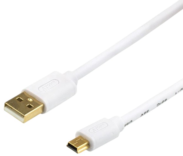 Кабель USB - miniUSB Atcom USB 2.0 AM/mini usb 1.8m (16120) - Фото 1