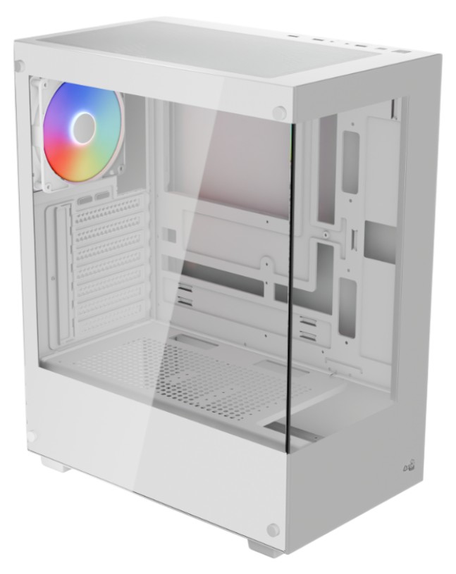 Корпус AEROCOOL Pivot-G-WT-v1 (ACCM-ES08013.21) White без БП - Фото 1