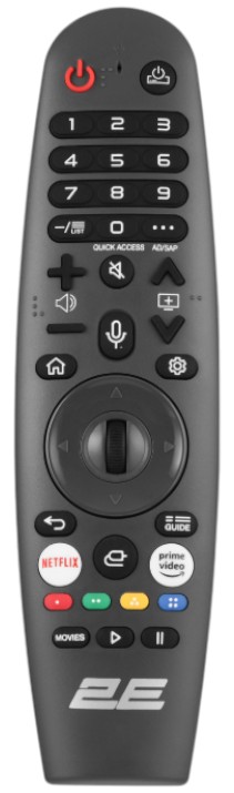 Пульт ДУ универсальный 2E WebOS Magic RC (голосовое управление) (2E-WEBOSRC) - Фото 1