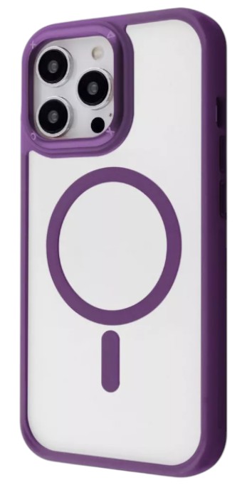 Чохол для смартфону
 Proove Clear Essence Case with Magnetic Ring iPhone 13 Pro Max Deep Purple (PCCEIP13PM04) - Фото 1