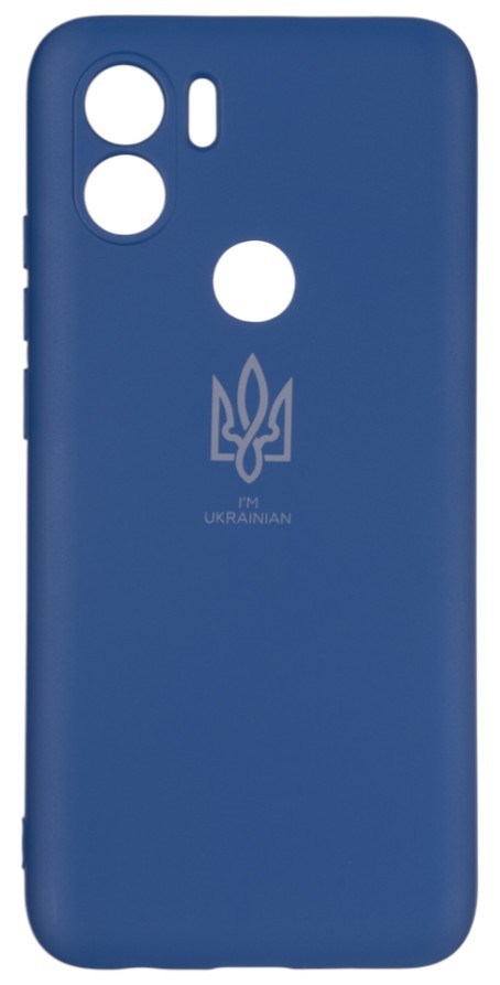 Чехол для смартфона Gelius Full Soft Case (Ukrainian) for Poco C50 Blue (92842) - Фото 1