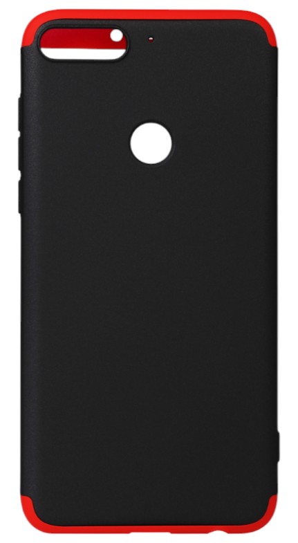 Чехол для смартфона BeCover Super-protect Series for Huawei Y7 Prime 2018 Black-Red (702249) - Фото 1
