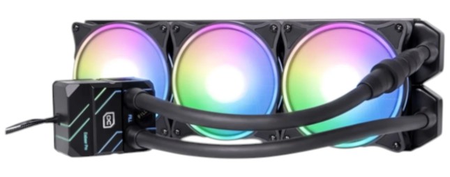 Водяная система охлаждения ALPHACOOL Eisbaer Pro Aurora 360 CPU AIO (1019572) - Фото 1