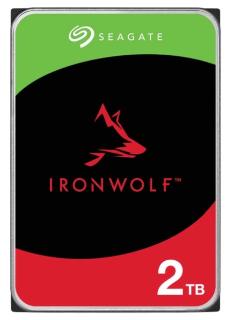 Жесткий диск внутренний Seagate 2TB 3.5" 5400 256MB SATA IronWolf (ST2000VN003) - Фото 1